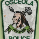 Osceola Wisconsin Police Patch Indian