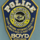 Boyd Wisconsin Police Patch