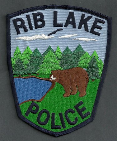 Rib Lake Wisconsin Police Patch
