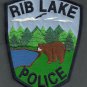 Rib Lake Wisconsin Police Patch