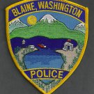 Blaine Washington Police Patch