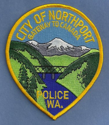 Northport Washington Police Patch