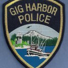 Gig Harbor Washington Police Patch