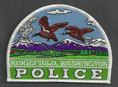 Ridgefield Washington Police Patch