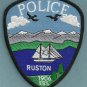 Ruston Washington Police Patch