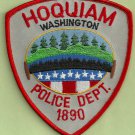 Hoquiam Washington Police Patch