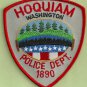 Hoquiam Washington Police Patch
