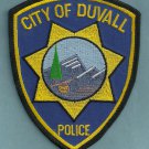 Duvall Washington Police Patch