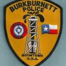 Burkburnett Texas Police Patch