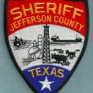 Jefferson County Sheriff Texas Police Patch