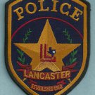 Lancaster Texas Police Patch