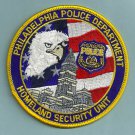 Philadelphia Pennsylvania Department of Homeland Security Police Patch