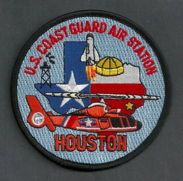 United States Coast Guard Houston Texas Air Station Patch