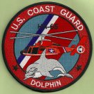 United States Coast Guard HH-65 Dolphin Helicopter Patch