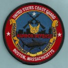 United States Coast Guard Boston Harbor Defense Patch United States Coast Guard Boston Harbor Defense Patch
