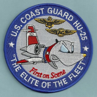 United States Coast Guard HU-25 Aircraft Patch