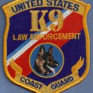 United States Coast Guard K-9 Enforcement Patch United States Coast Guard K-9 Enforcement Patch
