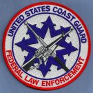 United States Coast Guard Federal Law Enforcement Patch United States Coast Guard Federal Law Enforcement Patch
