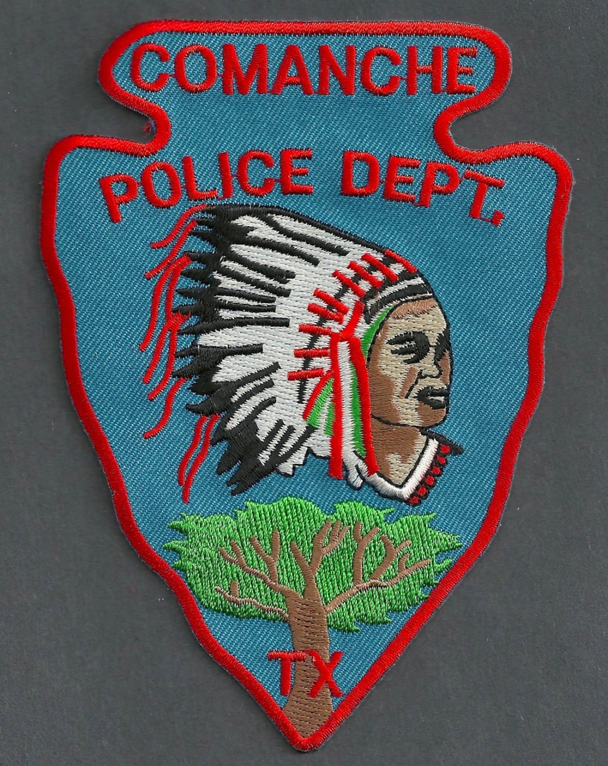 Comanche Police Patch from Texas in mint condition. 