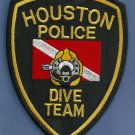 Houston Texas Police Dive Team Patch