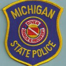Michigan State Police Dive Team Patch Michigan State Police Dive Team Patch