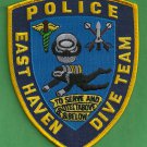 East Haven Connecticut Police Dive Team Patch East Haven Connecticut Police Dive Team Patch