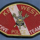 Key West Florida Police Fire Dive Team Patch