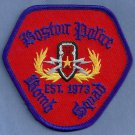 Boston Massacusetts Police Bomb Squad Patch