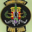 Sonoma County Sheriff California Police Bomb Squad Patch