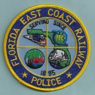 Florida East Coast Railroad Police Patch