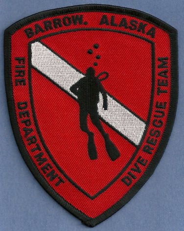 Barrow Alaska Fire Dive Team Patch