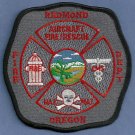 Redmond Regional Airport Fire Rescue Patch ARFF