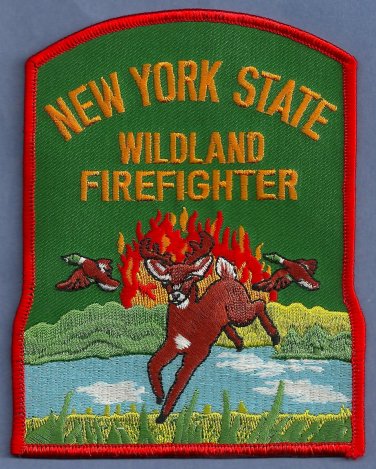New York State Wildland Firefighter Fire Patch