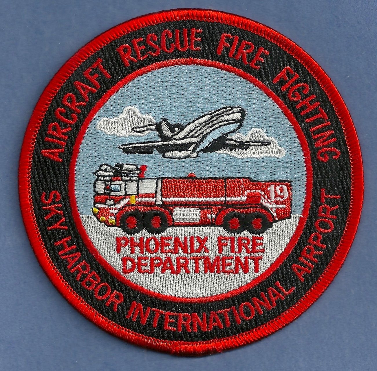 Phoenix Sky Harbor International Airport Fire Rescue Patch ARFF