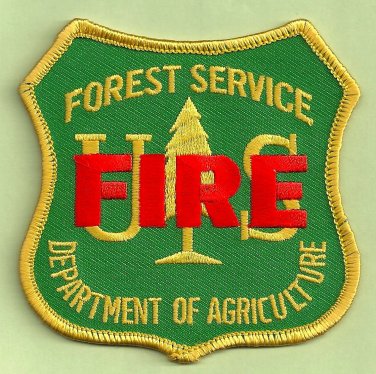 U.S. Forest Service Fire Operations Patch