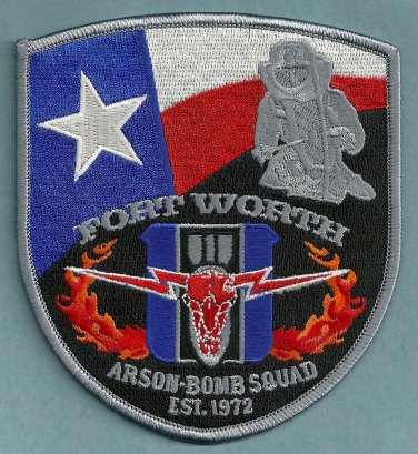 Fort Worth Texas Fire Arson Investigator Patch