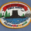 Port Lions Alaska Fire Police EMS Patch