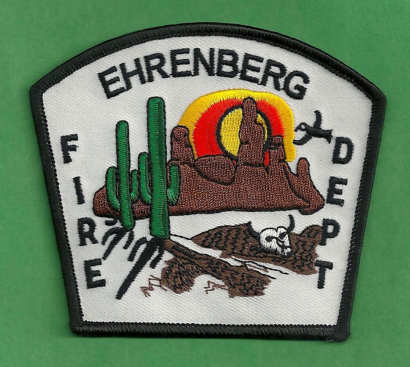 Ehrenberg Arizona Fire Patch