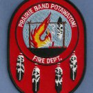 Prairie Band Of Potawatomi Indians Kansas Tribal Fire Patch