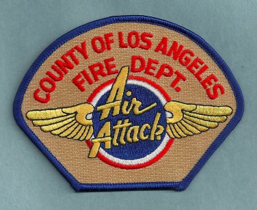 Los Angeles County California Air Attack Fire Patch