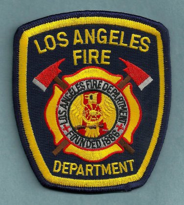 Los Angeles City California Fire Patch