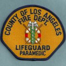 Los Angeles County California Lifeguard Paramedic Fire Patch