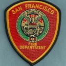 San Francisco California Fire Patch