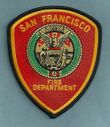 San Francisco California Fire Patch