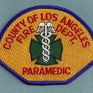Los Angeles County California Paramedic Fire Patch