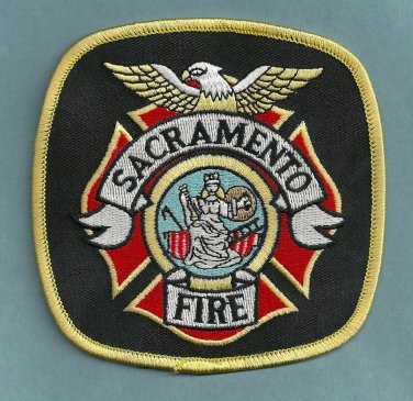 Sacramento California Fire Patch STATE CAPITOL
