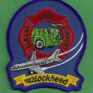 Albany Lockheed Regional Airport Fire Rescue Patch ARFF