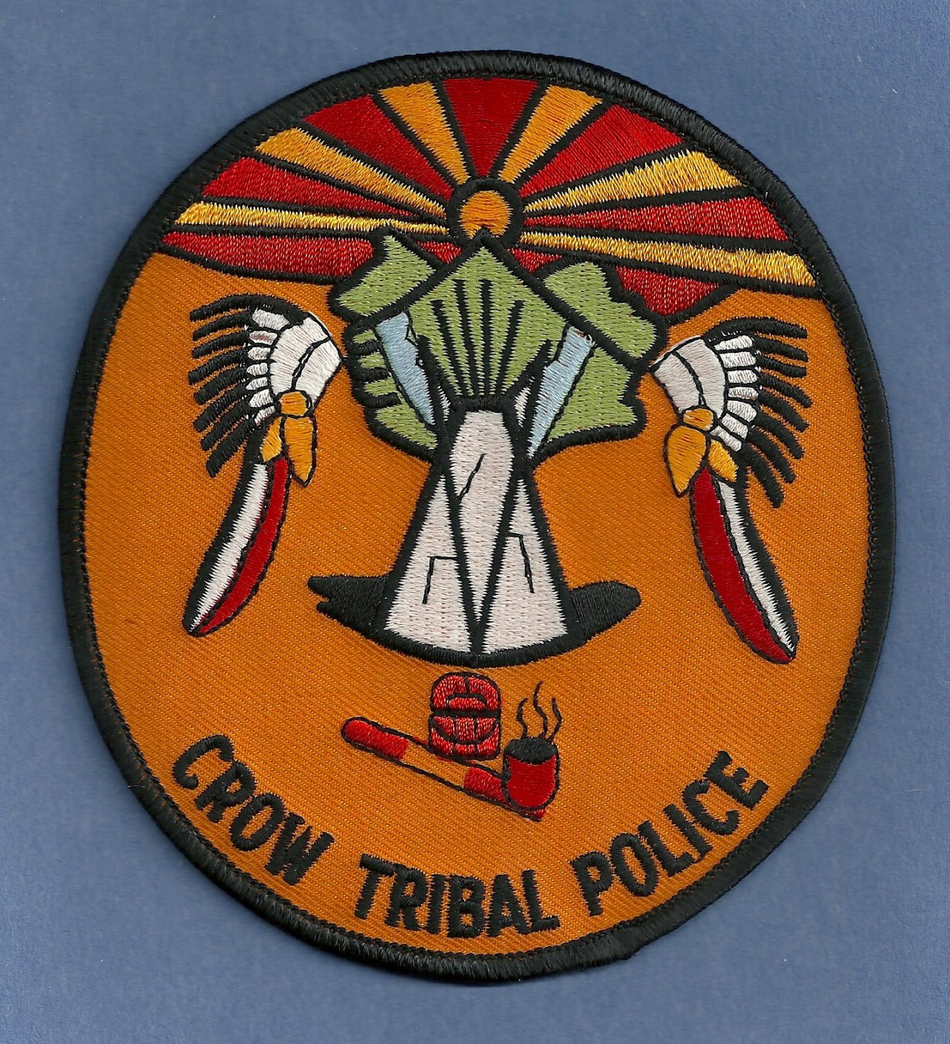 Crow Montana Tribal Police Patch