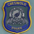 Cheswold Connecticut Tribal Police Patch