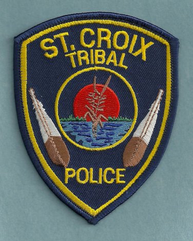 St. Croix Wisconsin Tribal Police Patch